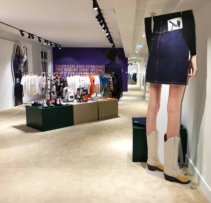 Calvin Klein, showroom Paris